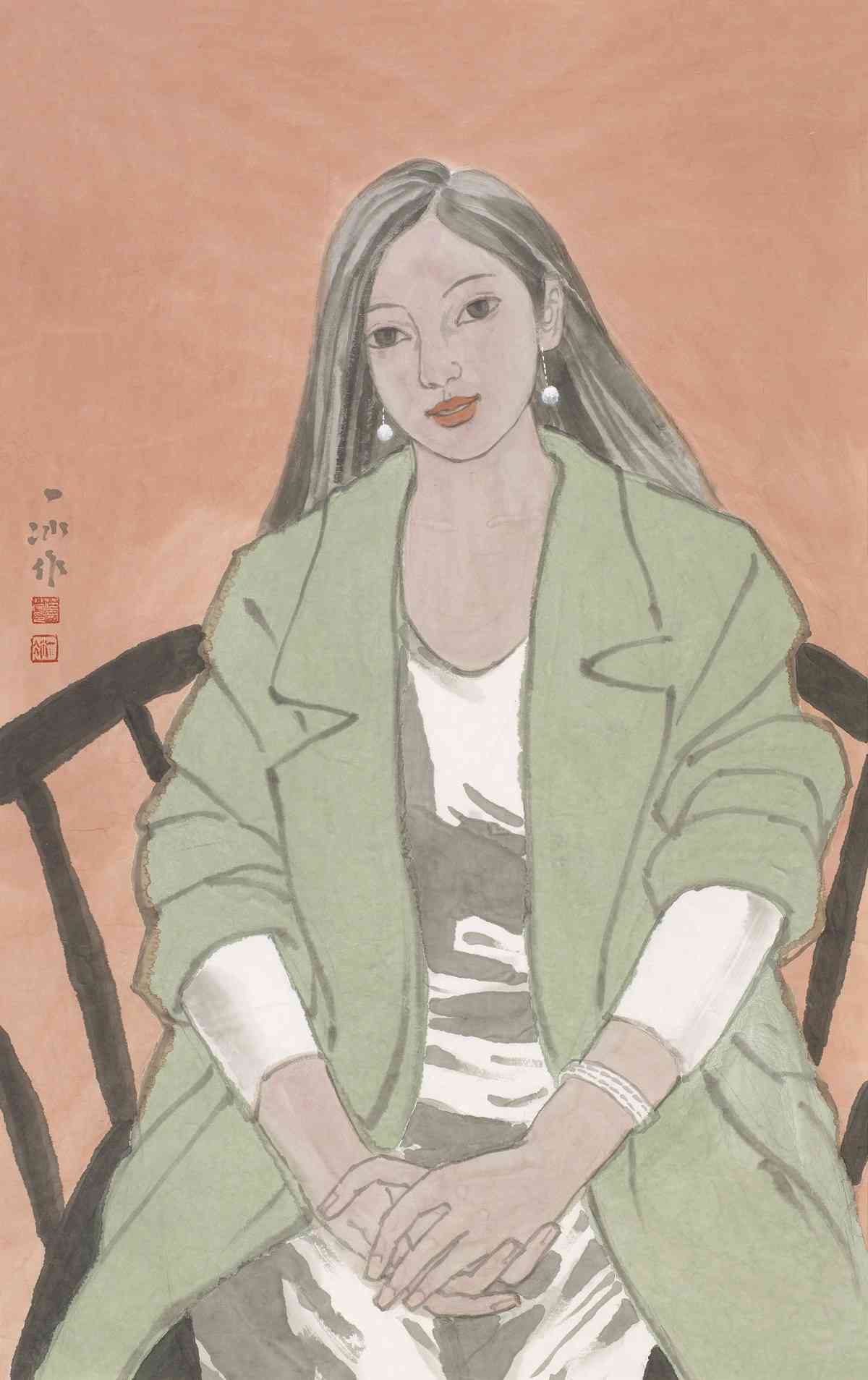 永昌斋文化艺术中心-《绿衣女孩》